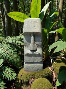 Easter Island Statue Hand Carved Stone 630mm (3209)