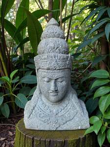 Buddha Statue Dewi Lakshmi Carved Stone 660mm (3261)