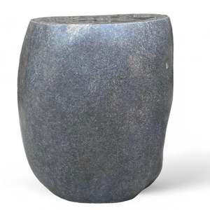 Stone Seats: Matte Luxury Stone Side Table or Seat 470mm x 450mm x 450mm Height (2828)