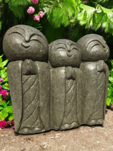 Sumba Statue Primitive Hand Carved Stone Sculpture 630mm Height (3033)