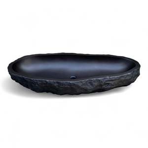 Dark Accent Volcanic Stone Extra Large Basin 1003mm x 410mm x 170mm (3139)