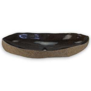 XL Double Polished Stone Basin 1095mm x 420mm x 150mm (2374)