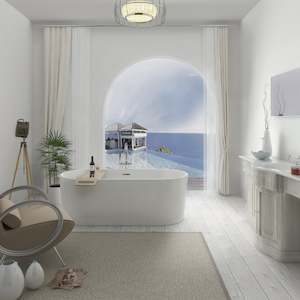 Freestanding bath: Bristol 1600 - Freestanding Acrylic Bath