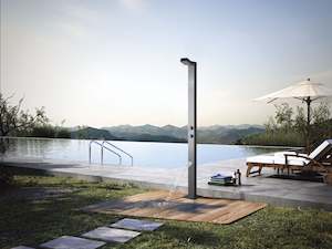 Raglan Stainless Outdoor Shower Column - STA10-2