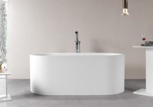 Large Baths Over 1800mm: Extra-long Freestanding Stone Bath - 2000mm - B101