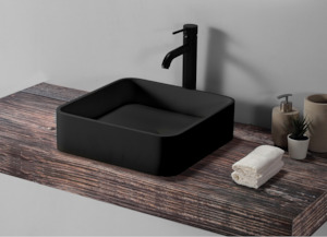 Matte Black Basin - 400mm - B1700-1
