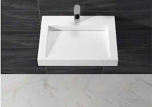 Hugi Modern Wall Hung Basin - 602mm - B1260