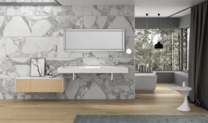 Ramp basin double bowl 2000mm wall hung G38685