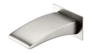 Clearance Sale: Waterfall Bath Spout - Brushed Nickel - SPOUT11