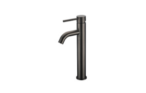 Clearance Sale: Tall Basin Mixer - Brushed Gunmetal - CLAS16