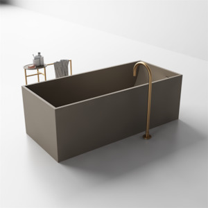Coloured Baths: Alison Very Small Rectangle Bath - 1400mm - ST23 1400