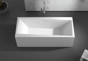 Gia Baths: Gia Cube Shaped Bath - Perfect For Corners - 1760mm - G65112