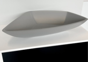Gia Basins: Matte Grey Stone Basin - 540mm - G38454