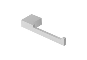 Bathroom Accessories: Toilet Roll Holder - Matte White - 200mm - G01173
