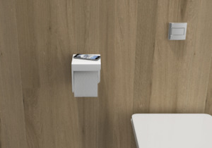 Bathroom Accessories: Flat Top Toilet Roll Holder - G01159
