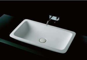 New Year Sale In Stock: Rectangular Shaped Benchtop Basin - 600mm - CSB03