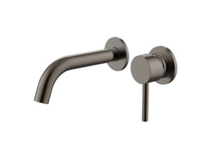 Tapware 1: Mixer & Spout Set - Brushed Gunmetal- SPOUT17
