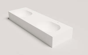 The Ramp Basin Classic Collection: Formline 200 1200 Molded Benchtop Basin