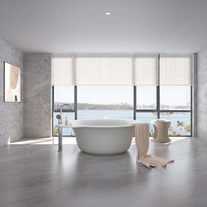 Round Baths 1: Vasso - 1800mm - Matte White
