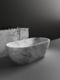 Justina Stone Bath - Outdoor Bath - 1800mm - ST12 1800 Arabescato