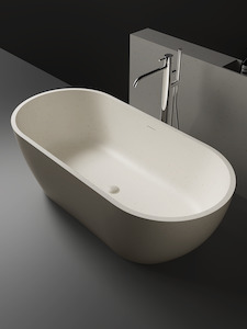 Justina Classic Stone Bath - Terrazzo Various Colours - 1700mm - ST12 1700