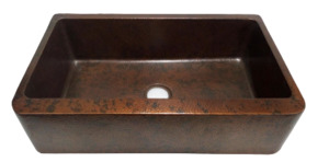 Copper Patina Basin Rectangle 890mm - CBSFM009