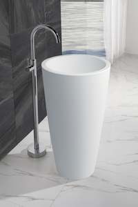 Freestanding Basins: Hugi Freestanding Basin No Overflow 820mm - B1594-A