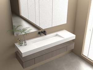 The Ramp Classic R L M Basin: The Ramp C100-b Middle - 1500mm