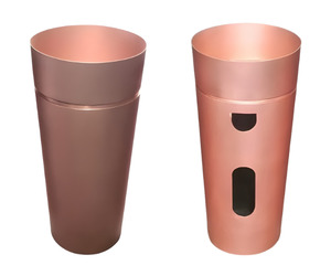 The Copper Bath Tub: Copper Pedestal Basin Round 850mm - CBSFM014