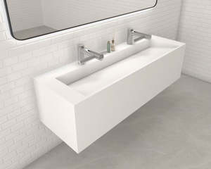 The Ramp D Airblade 400 Basins: Ramp D-Airblade 400 - 1200mm