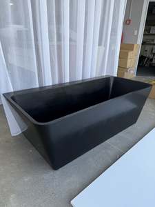 Addison 1600mm Back-to-Wall Matte Black - ex-Display