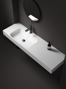 Wall Hung Basin with Left Bowl 1500mm - WM50L