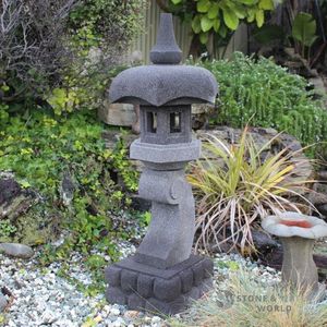 Garden Decor: Lavastone Umbrella Lantern