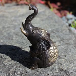 Brass Elephant (Black)