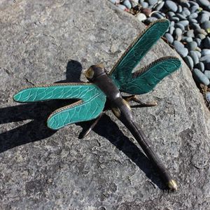 Large Brass Dragonfly (Green)