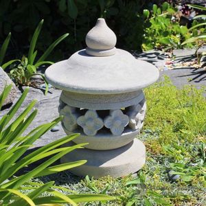 Gardenware: Small Round Frangipani Lantern