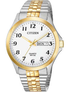 Products: Citizen Ladies Eco-Drive 50M Stainless Steel White Dial Watch – EW2319-71A