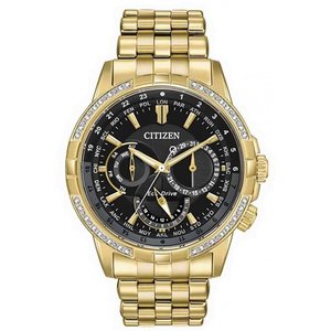 CITIZEN Regent Eco-Drive Chronograph Diamond Mother of Pearl Dial Rose Gold-Tone&hellip;