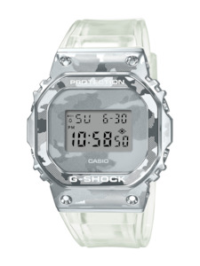 Premium G Shock: G shock Steel Bezel Camo Tone Watch - GM-5600SCM-1