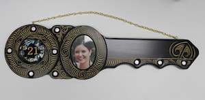 21st Keys: Native Wooden 21st key WM434B Black