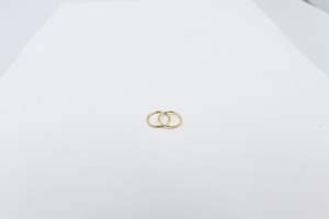 Gold Plated Hinge Slippers 12mm