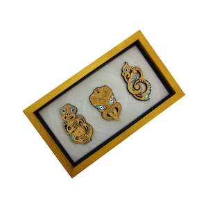 Small Triple Framed Artwork FHTK
