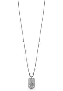 Guess Jewellery: Guess Silver Giglio Necklace - UMN70010