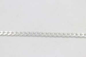 Stg Silver Chains: Stg Silver Curb Link Chain  IRA25A