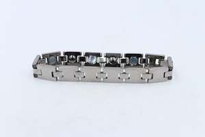 High tech Ceramic Hematite Health Bracelet M05