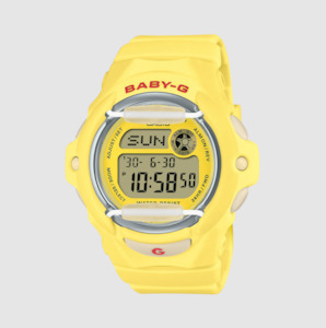 Baby-G | Casio Women's Digital Yellow Watch - BG169CH-9D