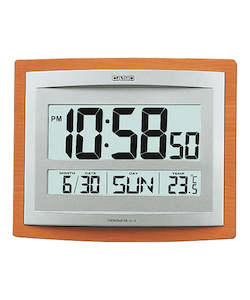 Clocks: Casio Digital Wall Clock ID-15S