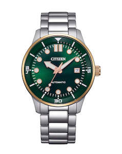 Citizen Mens Automatic Steel NJ0196-80X WR100