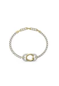 Guess Jewellery: Guess G logo and Crystal Tennis Bracelet JUBB04508JWYGL