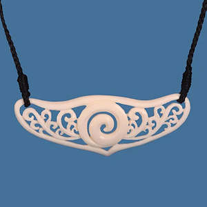 Intricate Koru breastplate necklace BN008